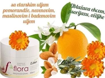 Nega kože: 🌿 flora krema – prirodna nega za zdravu i lepu kožu! 🌿 pakovanje: 225 — 3