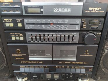 радио сони: Портативная стереосистема SHARP GX-88 с системой X-BASS (Extra Bass