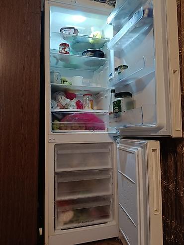 manqal balaca: Indesit iki kameralı soyuducu - Aşağıda dondurucu, yuxarıda soyuducu — 2