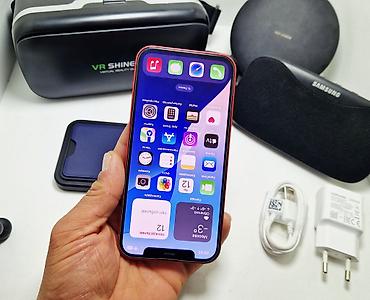 Apple iPhone: IPhone 12, Б/у, 128 ГБ, Красный, Наушники, 100 % — 11