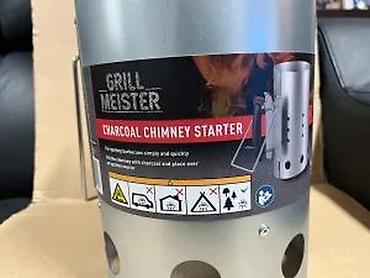Sve za roštilj: Dimnjak za brikete/ugalj – Charcoal Chimney Starter (GRILL MEISTER) — 11