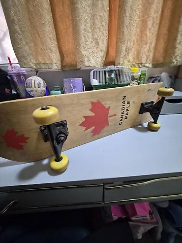 samakat tekeri: Skateboard – Canadian Maple gövdəli - Gövdə: 7 qat Kanada ağcaqayını — 4