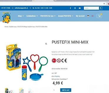 Kreativni setovi za decu: PUSTEFIX Mini-Mix set za pravljenje sapunica - Brend: Pustefix (Made — 4