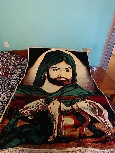 ceyran dərisi əski: Rəsmli örtük/plaşetka tipli xalça - Material: qalın toxunma — 1