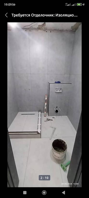 Укладка плитки: Подготовка стен для укладки, Подготовка стен для грунтовки, Резка плитки | Керамическая плитка, Керамогранитая плитка, Мозаичная плитка | Вертикальная укладка, Диагональная укладка, Горизонтальная укладка Больше 6 лет опыта — 5