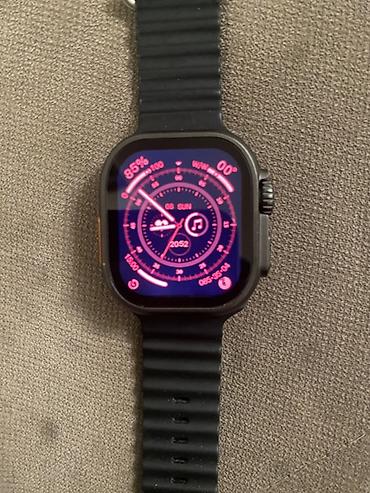 Акылдуу сааттар: Смарт‑часы Apple Watch Ultra (49 мм) с черным ремешком Ocean Band — 1