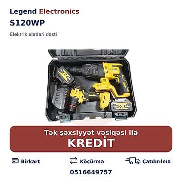 kreditle drel: Elan başlığı: Elektrik alətlər dəsti S120WP Elektrik alətlər dəsti — 1
