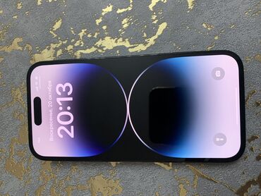 Apple iPhone: IPhone 14 Pro, 128 GB, Qara, Zəmanət, Simsiz şarj, Face ID