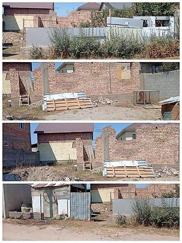 кызыл кия участка: Недостроенный дом на участке 4 сотки, ж/м Оскон-Ордо, 10-я улица — 2