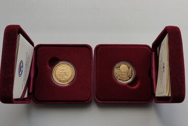 Монеты: Продаю монеты НБКР серебряные и золотые, все монеты в идеальном