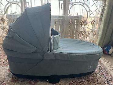 joie прогулочная коляска: Коляска, Cybex, цвет - Голубой, Б/у — 3