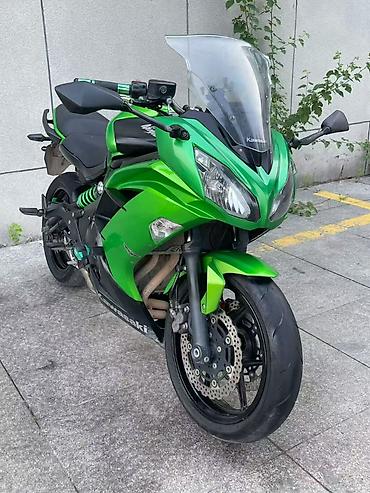 760: Спортбайк Kawasaki, 650 куб. см, Бензин, Взрослый, Б/у — 1