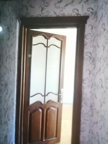 tek yatag: Taxta otaq qapısı - Material: massiv taxta (təbii ağac), qəhvəyi — 2