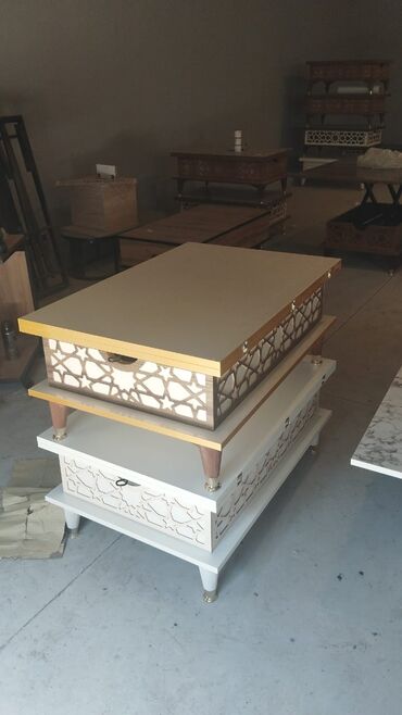 Masalar: Jurnal masası, Yeni, Açılmayan, Laminat, Dördbucaq masa — 11