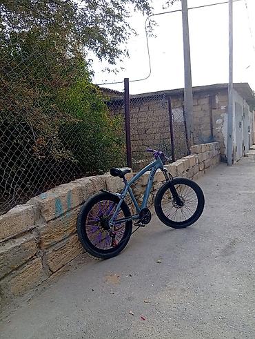 velosiped teker: Velosipedin raması-26 təkərlərinin ölçüsü 24-lükdü. hassns rəngli — 2