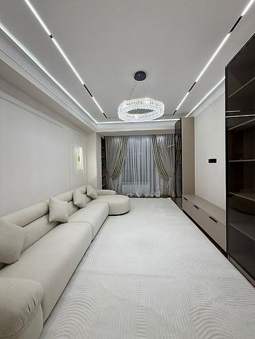 Продажа квартир: 2 комнаты, 77 м², Асанбай мкр Элитка, 8 этаж, Евроремонт — 5