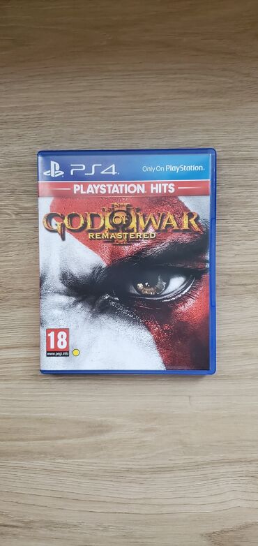 disk ps4: God of war 3 remastered ps4 oyun diski Barter var (pul elave ede