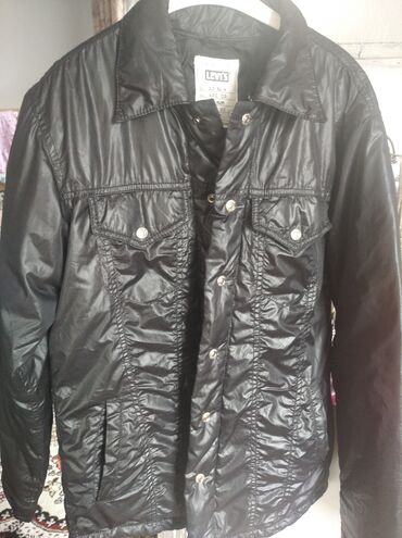 осенние мужские куртки: Куртка M (EU 38), цвет - Черный
