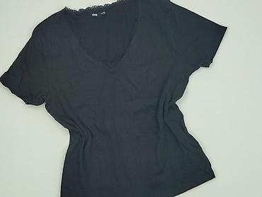 ażurowo: Sinsay, T-shirt damski, rozmiar L — 1