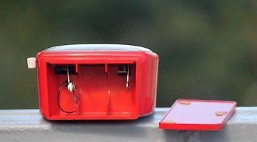 Satovi za kuću: Rare vintage JUNGHANS ELECTRONIC ATO-PHON stoni budilnik 70. Iz — 5