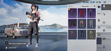 Digər aksesuarlar: PUBG Mobile oyun hesabı – kosmetik əşyalar və RP irəliləyişi ilə — 6