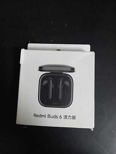 samsung buds 2: Беспроводные наушники Redmi Buds 6 active с зарядным кейсом - — 1