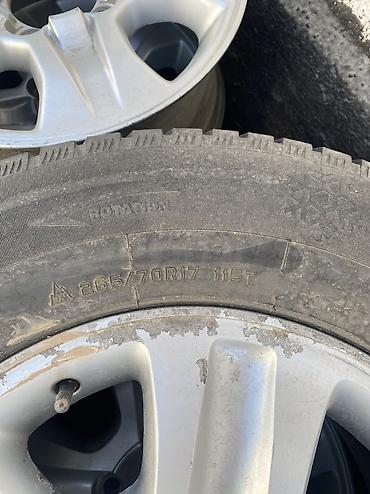 зимняя резина бу: Колеса в сборе 265 / 70 / R 17, Зима, Б/у, Комплект, Внедорожные (АТ/МТ), отверстий - 6 — 4