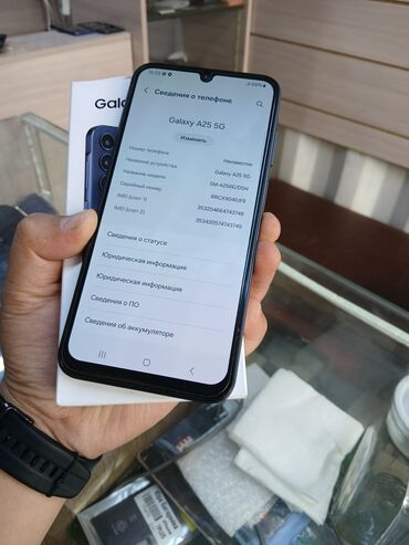 цифровой фотоаппарат nikon: Samsung Galaxy A25, Б/у, 256 ГБ, цвет - Черный, 2 SIM