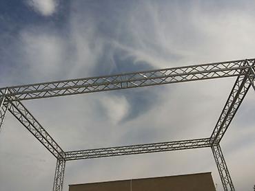 Metal fermalar: Alüminium Səhnə Truss Sistemi və Səhnə Platforması (İcarə / Kirayə) — 5