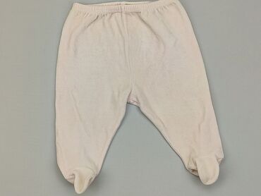 spodnie dresowe rozowe: Spodnie dresowe, 3-6 m, stan - Dobry