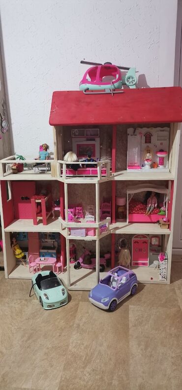 barbie igračke: Kućica za Barby Ručni rad, visina 137cm, širina 125cm, dubina