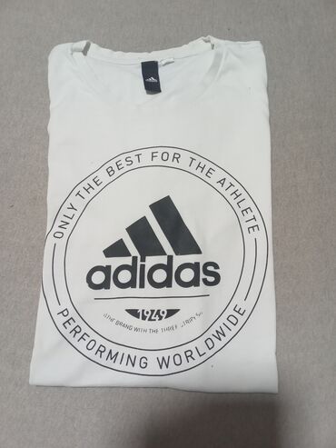 rock fan majica: Men's T-shirt Adidas, XL (EU 42), bоја - Bela