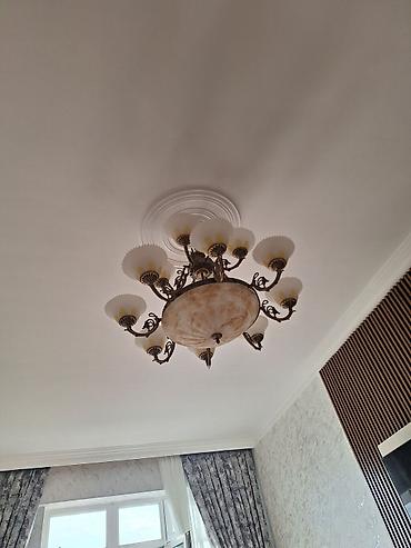 vaza qab: Çılçıraq, 9 lampa, Metal — 2