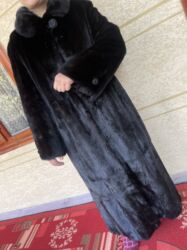 шерстяные кофты женские больших размеров: Шуба, Норка, Узун модель, Канада, L