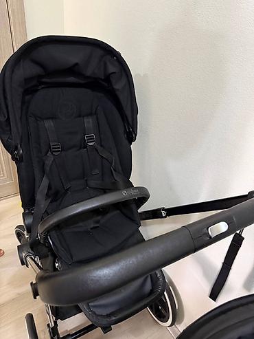 подстаканник сайбекс: Коляска Cybex Platinum (прогулочный блок), цвет Black. - Прогулочное — 2