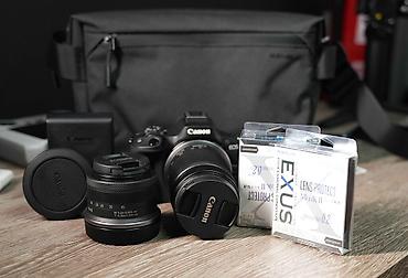 canon eos r50 цена: ​Идеальный Canon EOS R50 Dual Kit — Пробег всего 1.584 кадра! (+Сумка — 6