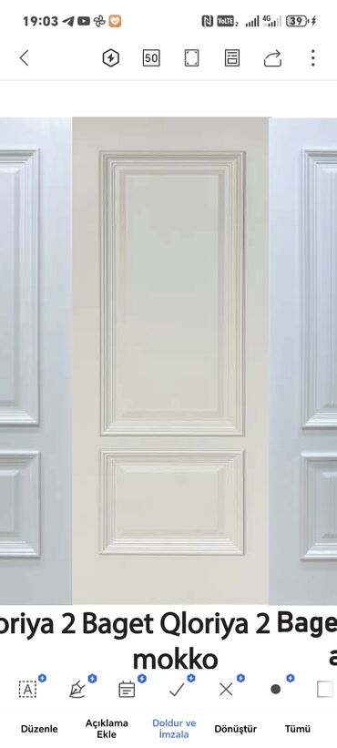 Otaq qapıları: Yataq otağı üçün Yeni Otaq qapısı Naliçnik ilə, Ödənişli quraşdırma, Pulsuz çatdırılma — 8