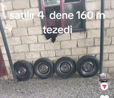 Digər nəqliyyat: 4 ədəd disk və şin komplekti - Klassik polad disklər, 4 ədəd -