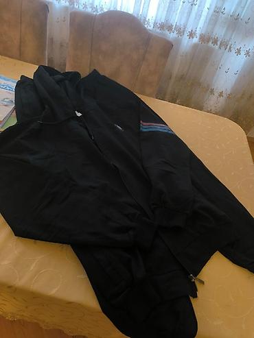 Kişi geyimləri: İdman dəsti, 3XL, rəng - Qara — 2