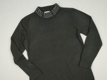 bluza z koszulową wstawką: Women's blouse, size L (EU 40)