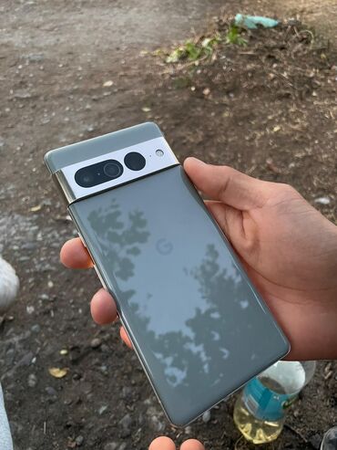 сотовые телефоны в рассрочку: Google Pixel 7 Pro, Б/у, 128 ГБ, цвет - Зеленый, 1 SIM, eSIM