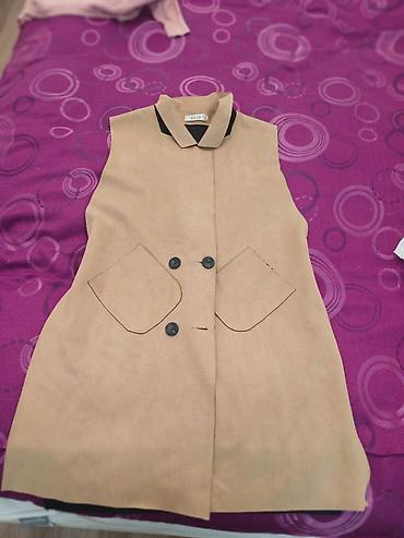 Üst geyimi: Jilet, Zara, Standart, rəng - Bej — 1