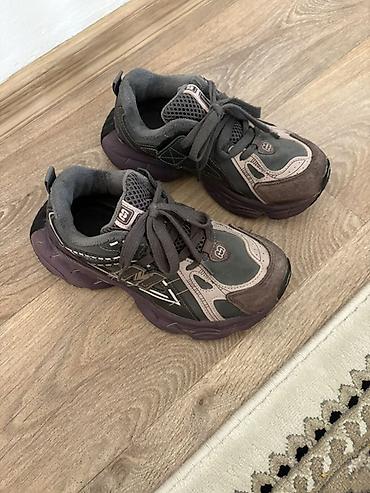 утеплённые кроссовки: Кроссовки, 34, New Balance, Б/у, цвет - Серый, Самовывоз — 2