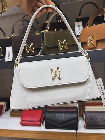 bordo crvena: Elegantna damska torba MONA – model sa kratkom ručkom - Kompaktna — 6