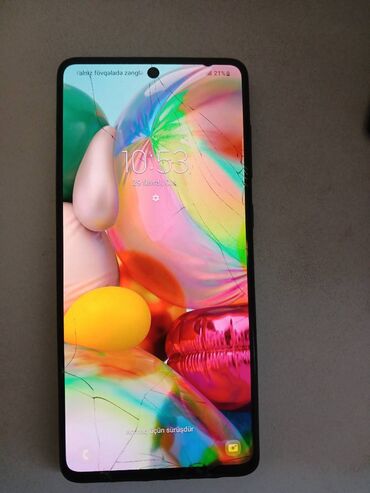 Saipa: Samsung Galaxy A71 5G, 128 ГБ, цвет - Голубой