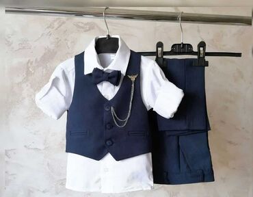 Kostimi za maskenbal: Dečiji komplet odela sa prslukom, idealan za svečane prilike — 6