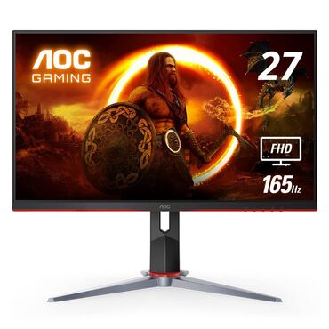 Мониторы: Монитор, AOC, Б/у, LED, 27" - 28"