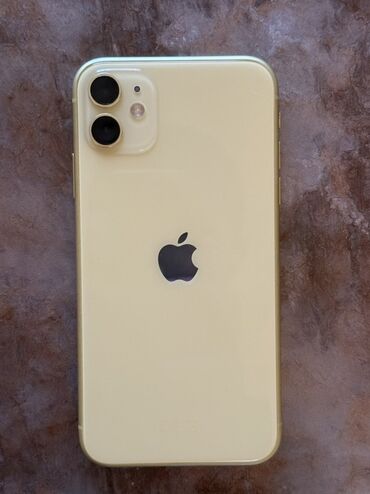 Mobil telefon və aksesuarlar: IPhone 11, 64 GB, Sarı, Face ID