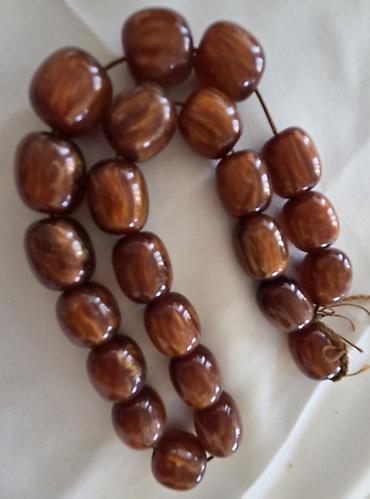 malaxit daşı qiyməti: 📿 Mərmər naxışlı qəhvəyi qədim Baltik kəhrəbası 💎 cilalanmış natural — 2