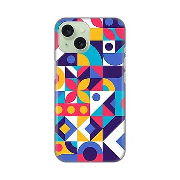 multimedia golf 5: Maska Silikonska Print Skin za iPhone 15 6.1 Colorful Mosaic. Uz brzu — 1